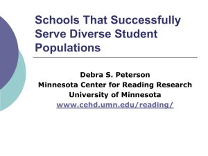 Overview of Effective Instruction