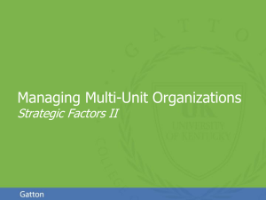 Strategic Management