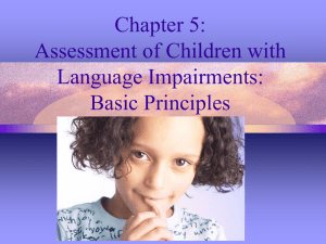 Introduction to Diagnosis and Assessment