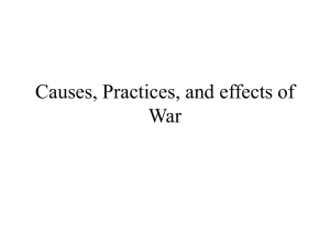 Causes, Practices, and effe