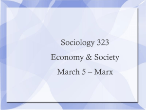 March 5 – Marx - Erik Chevrier