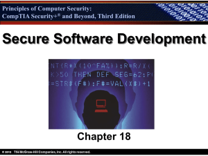 Principles of Computer Security