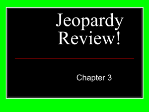 Math Module II Review