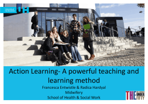 Radica Hardyl and Francesca Entwistle LTI conference 1