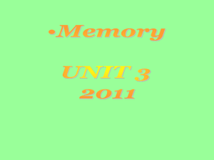 Memory 1