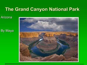 The Grand Canyon National Park