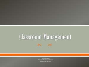 High School Classroom Management