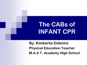 Infant CPR