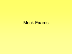 Mock Exams