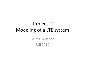 LTE modeling