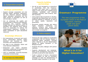 Erasmus+ Programme