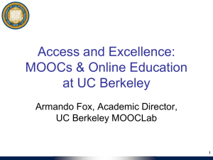 HSSA`s workshop on MOOCs