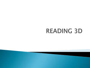 Reading 3-D