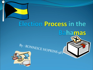 Bahamas Election Process: Political Parties & Voting