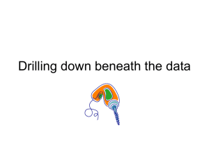 Drilling down beneath the data at Key Stage 1/Foundation Phase