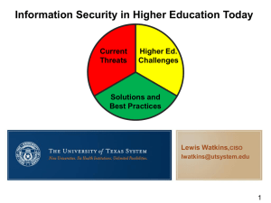 Implementing Information Security and Compliance
