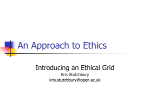An Approach to Ethics_UCET