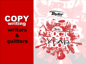 writers & quitters - Highland Park Senior High School
