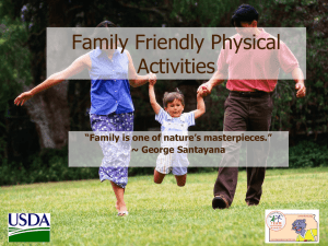 Family Friendly Physical Activities