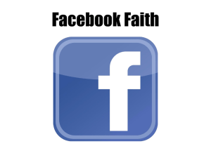 Baptismal Promises: A Facebook Faith Lesson Guide