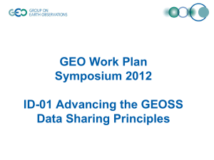 GEO_WPS_2012_ID-01 - Group on Earth Observations
