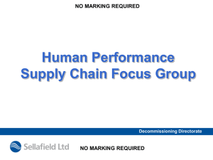 Human Performance presentation