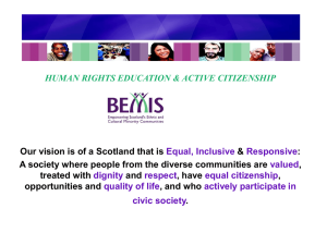 Human Rights Education and Civil Society