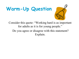 RARE Response PPT