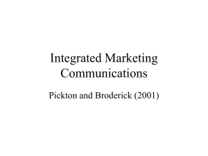 Integrated Marketing Communications for B2B