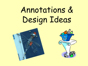 Art Annotation & Design Ideas Guide