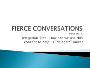 FIERCE CONVERSATIONS Fierce, Inc. ©