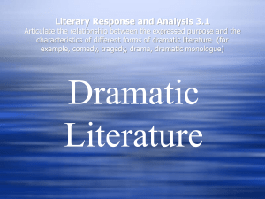 DramaticLiterature