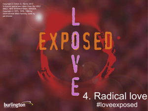 PowerPoint Presentation - Burlington Baptist Church