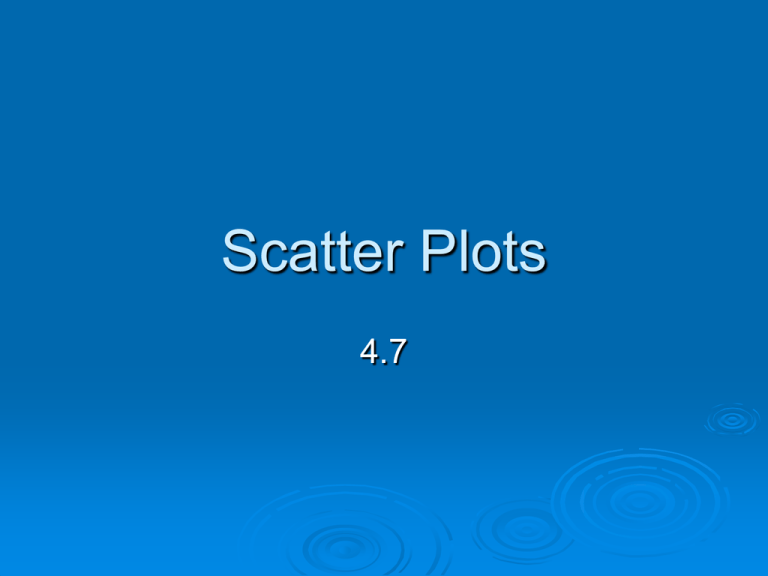 Middle School Scatter Plot Worksheet