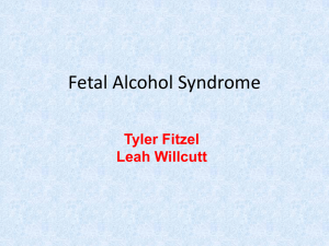 Fetal Alcohol Syndrome
