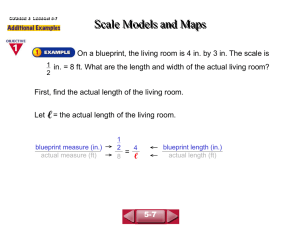 Scale Models and Maps(5