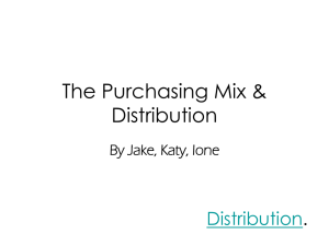 Purchasing Mix & Distribution Channels Explained