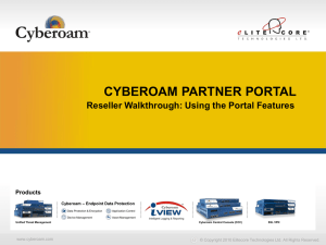 Reseller Walkthrough