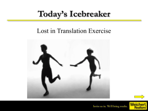 Today`s Icebreaker