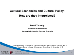 Cultural value - Kultura się liczy!