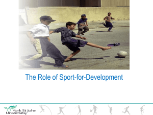 Mr Davies Banda, Senior Lecturer, Sport and