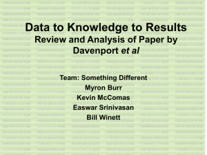 Data to Knowledge to Results Rev4