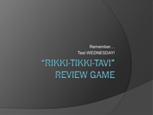 Rikki-tikki-tavi Review: Vocabulary & Conflicts