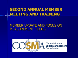 Focus on Measurement Tools