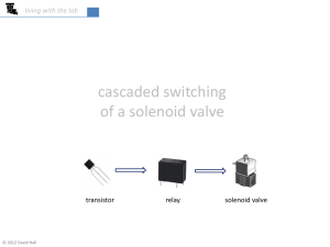 solenoid valve - Louisiana Tech University