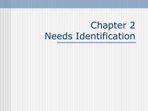 Needs Identification in Project Management: RFP & Project Selection