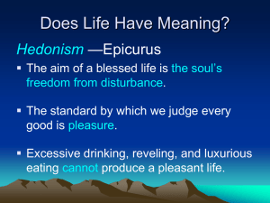 Meaning of Life: Philosophy Presentation