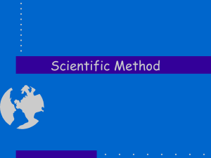 Another Scientific Method