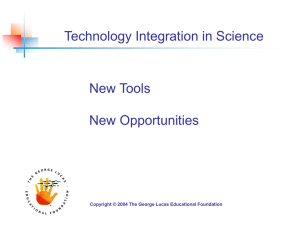 Science Integration PowerPoint