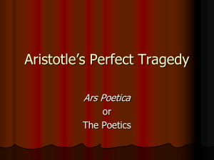 Aristotle`s Perfect Tragedy